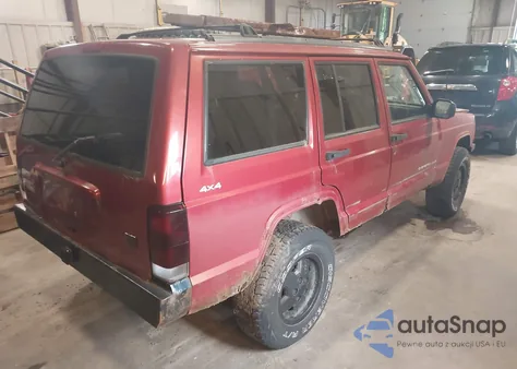 1999 Jeep Cherokee Classic/Sport из США, поврежденный, VIN 1J4FF68S9XL628238